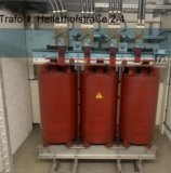 Second hand May & Christe GmbH DG 806-10 R 10kV 400V Dyn5 Build 1987 2500 kg