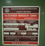 Second Hand WINDSOR W1000 injection moulding machinery for sale | Asset-Trade