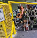 Second Hand Car Wheel Rim Production Line – Complete, Automated System by Fontijne, Kuka & Georg for sale
