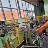 Second Hand Car Wheel Rim Production Line – Complete, Automated System by Fontijne, Kuka & Georg for sale