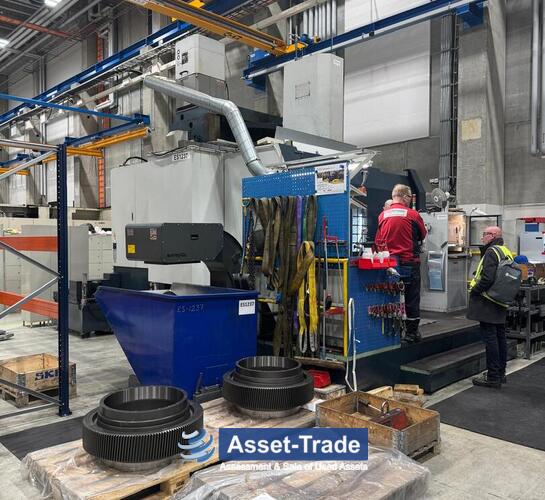 Second Hand YOU JI VTL-2500 ATC + C  - CNC Carousel lathe for Sale cheep
