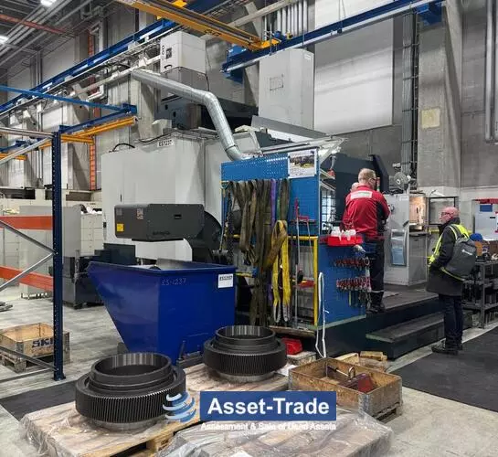 Second Hand YOU JI VTL-2500 ATC + C  - CNC Carousel lathe for Sale cheep
