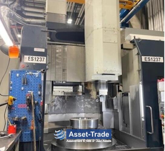 Second Hand YOU JI VTL-2500 ATC + C  - CNC Carousel lathe for Sale cheep