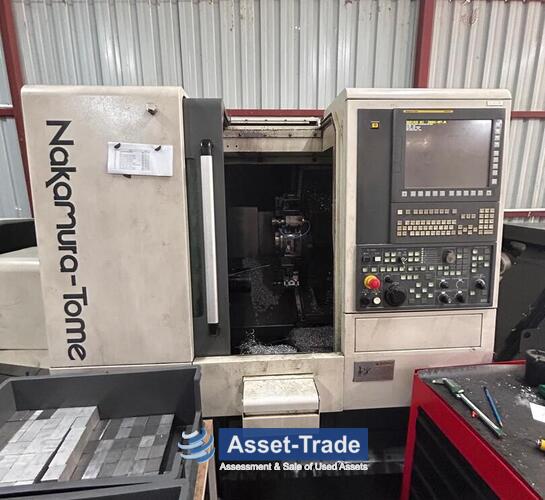 Beste Second Hand Nakamura-Tome AS-200 CNC lathe for Sale cheap | Asset-Trade