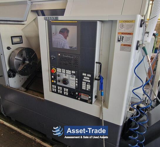 Second hand  2019 CMZ TD-35Y CNC Lathe for sale cheap