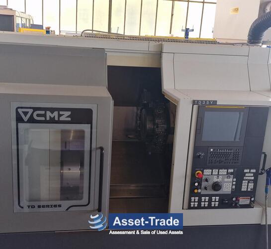 Second hand  2019 CMZ TD-35Y CNC Lathe for sale cheap