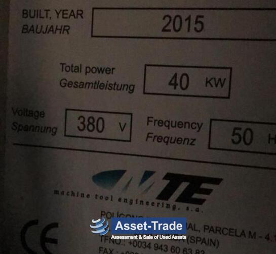 Gebrauchte MTE BF4200 Bettfräsmaschine zu verkaufen