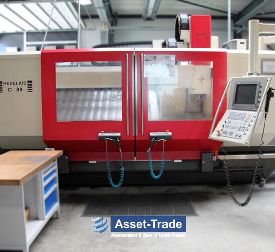 Second Hand Hedelius C80-2300: A Versatile Vertical Machining Center for sale
