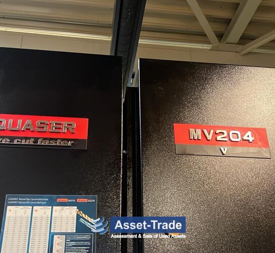Second Hand QUASER MV 204 V / 12 B CNC Vertical Machining Centre from Germany