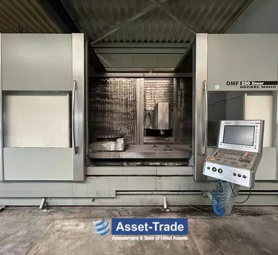 Second Hand DMG Deckel Maho Typ DMF 250 linear traveling column machine for sale