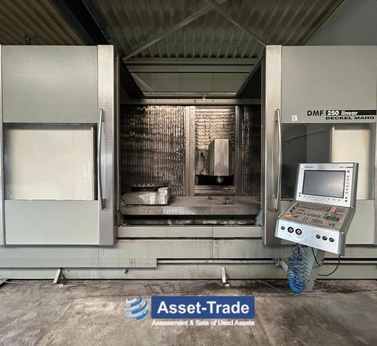 Second Hand DMG Deckel Maho Typ DMF 250 linear traveling column machine for sale