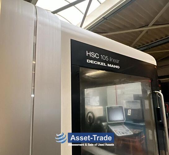 Second Hand DMG HSC 105 linear vertical machining center for sale