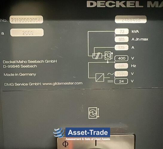 Preiswerte DMG HSC 105 linear vertikal Bearbeitungzentrum kaufen 