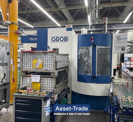 Second Hand GROB G350 5 Axis universal machining center for sale