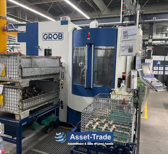 Second Hand GROB G350 5 Axis universal machining center for sale