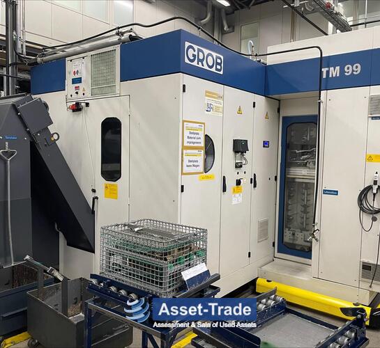 Second Hand GROB G350 5 Axis universal machining center for sale