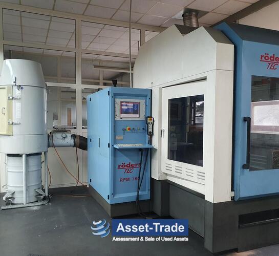 Second Hand  Röder HSC RFM760-099 - Vertical Milling Machine for Sale Cheap