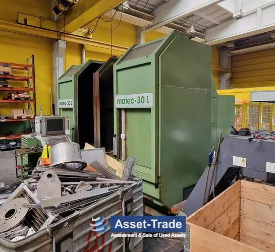 Second Hand 3-Axis CNC Machining Center Matec 30L with Heidenhain Control and Pendulum Mode for sale | Asset-Trade
