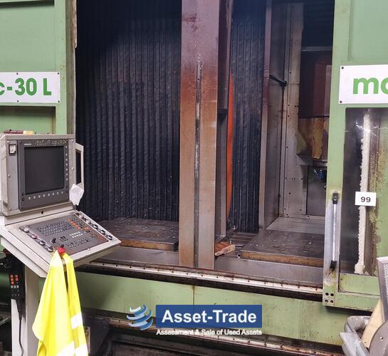 Second Hand 3-Axis CNC Machining Center Matec 30L with Heidenhain Control and Pendulum Mode for sale | Asset-Trade