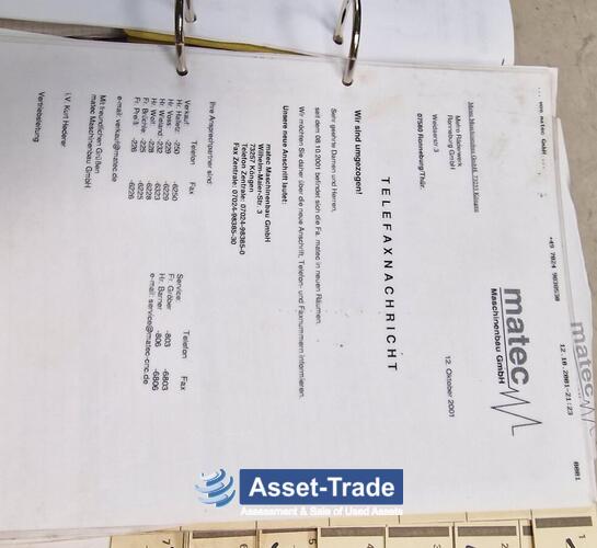 Preiswerte 3-Achs CNC-Bearbeitungszentrum Matec 30L mit Heidenhain Steuerung und Pendelbetrieb kaufen | Asset-Trade