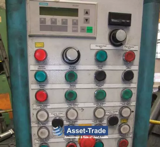 RAFAMET Karuselldrehmaschine 3500x1900mm mit Siemens Steuerung