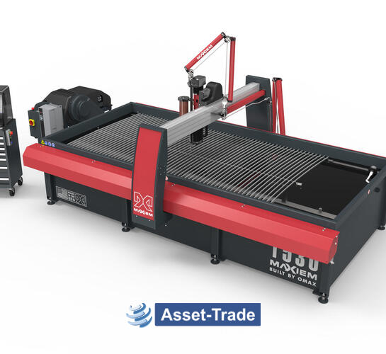 Günstige QMAX MAXIEM 1530 Wasserstrahlschneidmaschine | Asset-Trade