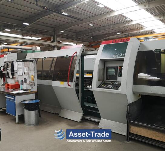 Preiswerte BLM ADIGE LT 722D - 2D Rohrlaser Anlage kaufen | Asset-Trade