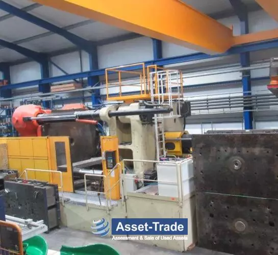 Second Hand HUSKY Type EL4000RS170/145 - Large Injection Molding Machine Sale Cheap | Asset-Trade