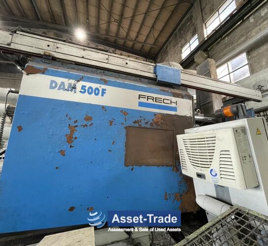 Second hand FRECH DAM500F hot chamber die casting machine