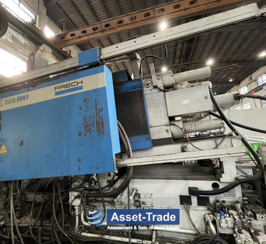 Second hand FRECH DAM500F hot chamber die casting machine