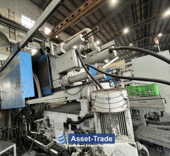 Second hand FRECH DAM500F hot chamber die casting machine