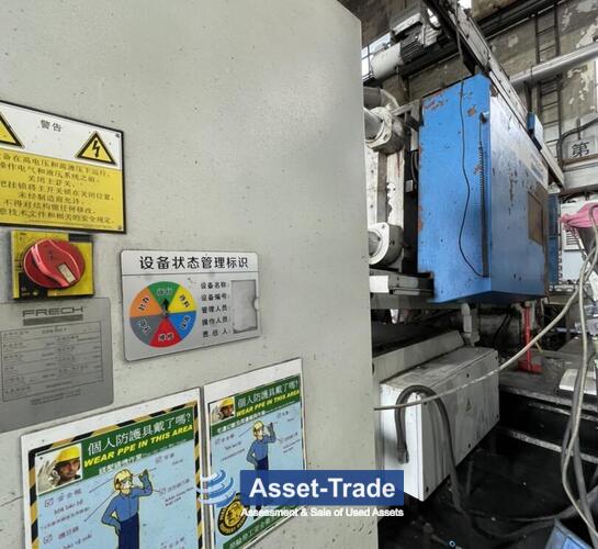 Second hand FRECH DAM500F hot chamber die casting machine