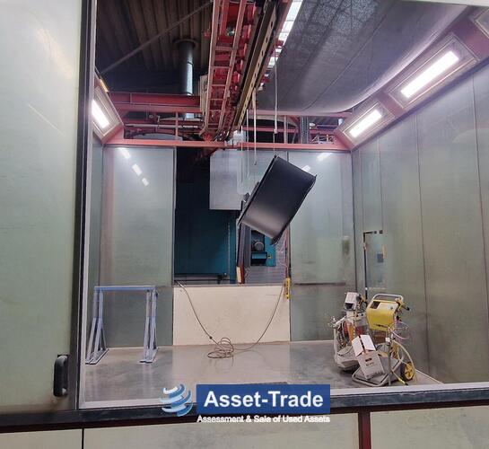 Second hand EISENMANN Powder- & Paintingline with modernised Controls for sale
