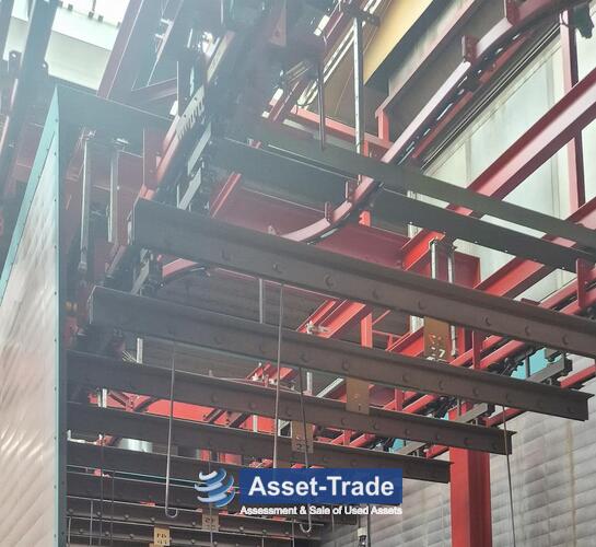 Second hand EISENMANN Powder- & Paintingline with modernised Controls for sale