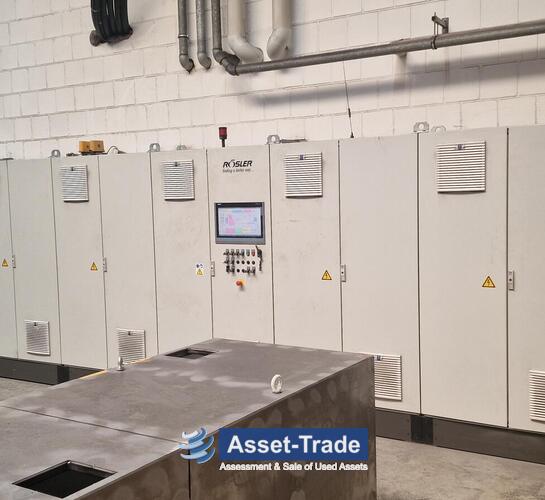 Second hand EISENMANN Powder- & Paintingline with modernised Controls for sale