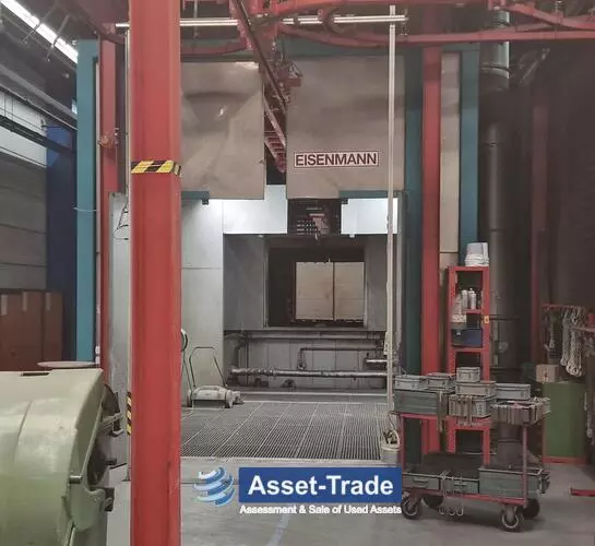 Second hand EISENMANN Powder- & Painting line with modernised Controls for sale from Germany