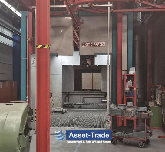 Second hand EISENMANN Powder- & Paintingline with modernised Controls for sale