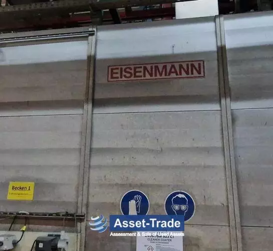 Second hand EISENMANN Powder- & Painting line with modernised Controls for sale from Germany