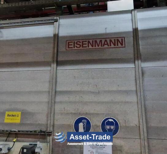 Second hand EISENMANN Powder- & Paintingline with modernised Controls for sale