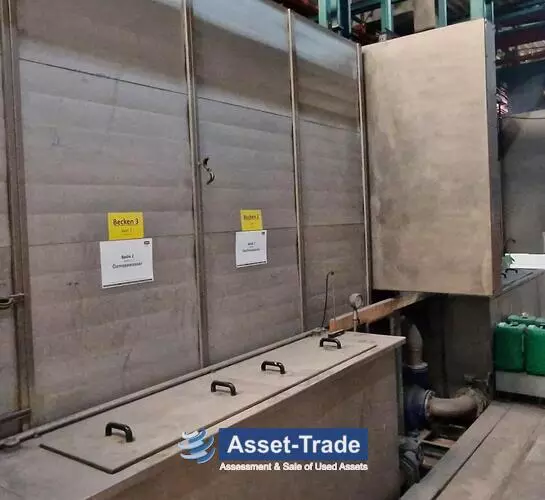 Second hand EISENMANN Powder- & Painting line with modernised Controls for sale from Germany