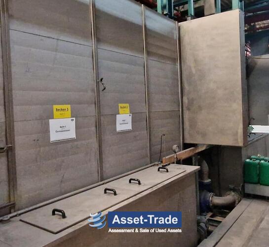 Second hand EISENMANN Powder- & Paintingline with modernised Controls for sale