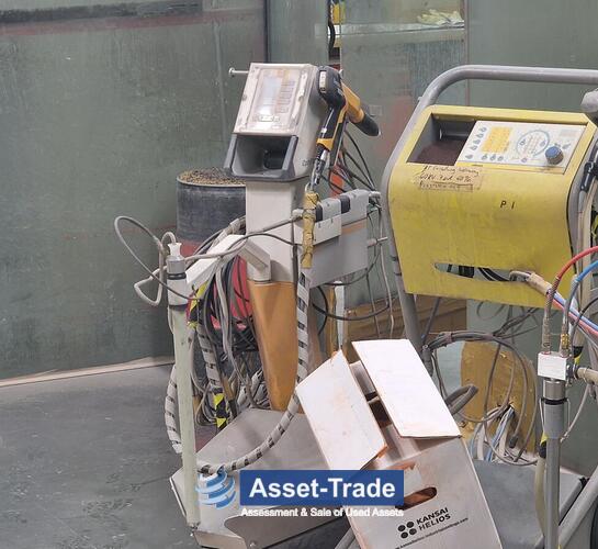 Second hand EISENMANN Powder- & Paintingline with modernised Controls for sale