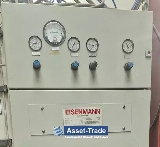 Second hand EISENMANN Powder- & Painting line with modernised Controls for sale from Germany