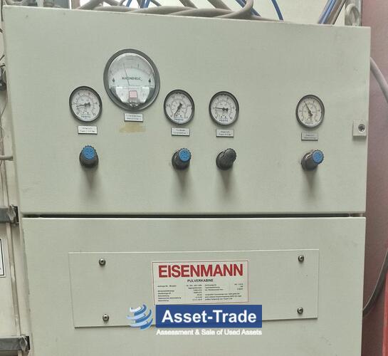 Second hand EISENMANN Powder- & Paintingline with modernised Controls for sale