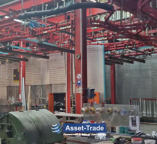 Second hand EISENMANN Powder- & Paintingline with modernised Controls for sale
