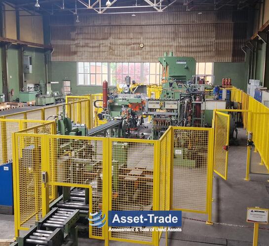 Second Hand Car Wheel Rim Production Line – Complete, Automated System by Fontijne, Kuka & Georg for sale