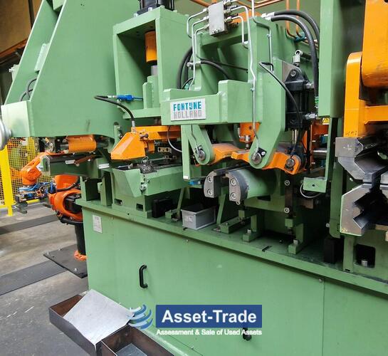 Preiswerte PKW-Felgen-Fertigungslinie – Komplette, automatisierte Anlage von Fontijne, Kuka & Georg günstig kaufen