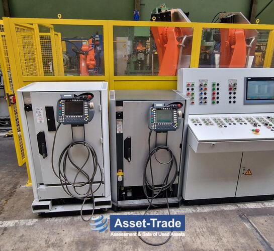 Preiswerte PKW-Felgen-Fertigungslinie – Komplette, automatisierte Anlage von Fontijne, Kuka & Georg günstig kaufen