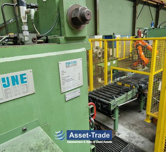 Preiswerte PKW-Felgen-Fertigungslinie – Komplette, automatisierte Anlage von Fontijne, Kuka & Georg günstig kaufen