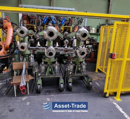Preiswerte PKW-Felgen-Fertigungslinie – Komplette, automatisierte Anlage von Fontijne, Kuka & Georg günstig kaufen